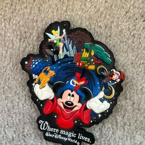 Walt Disney World Where Magic Lives Magnet